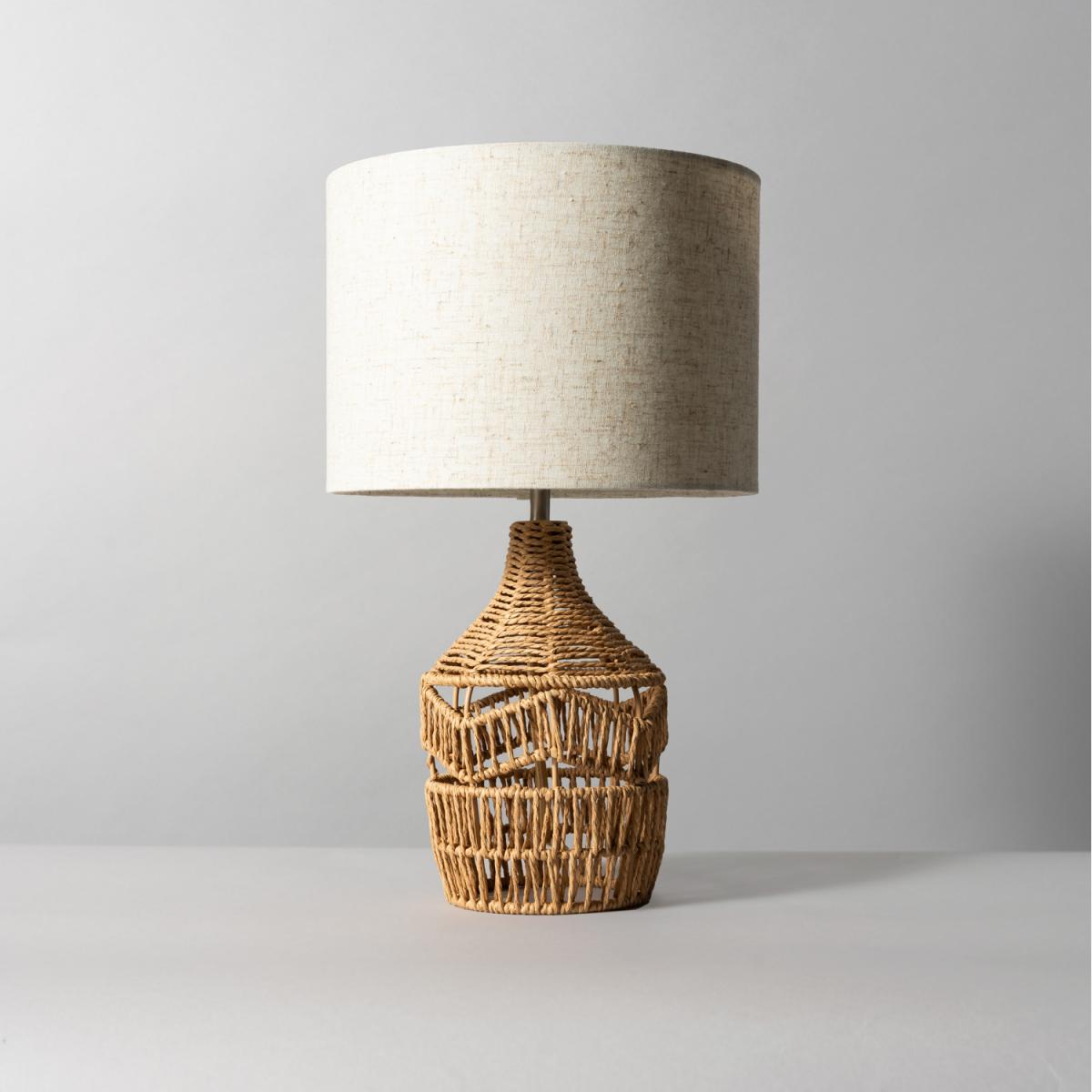 Netty Rattan Table Lamp - Natural – image 3