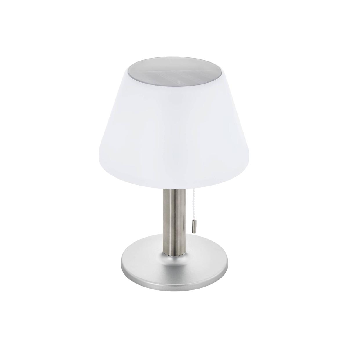 EGLO Z_Solar LED WhiteSilver Plastic Table Lamp - White