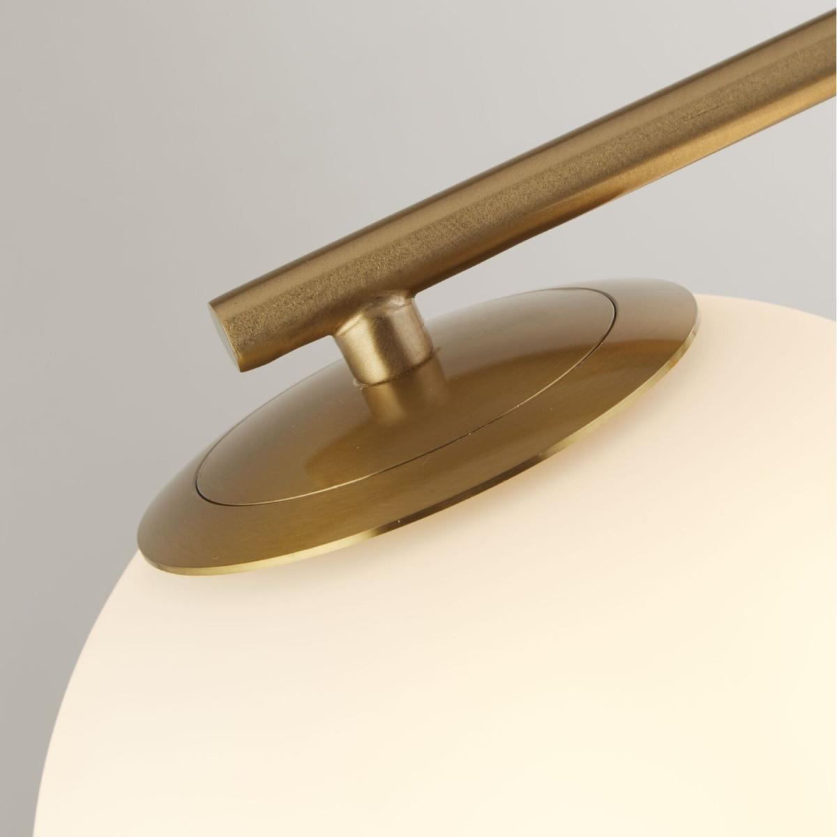 Simple Globe Table Lamp  - Antique – image 2
