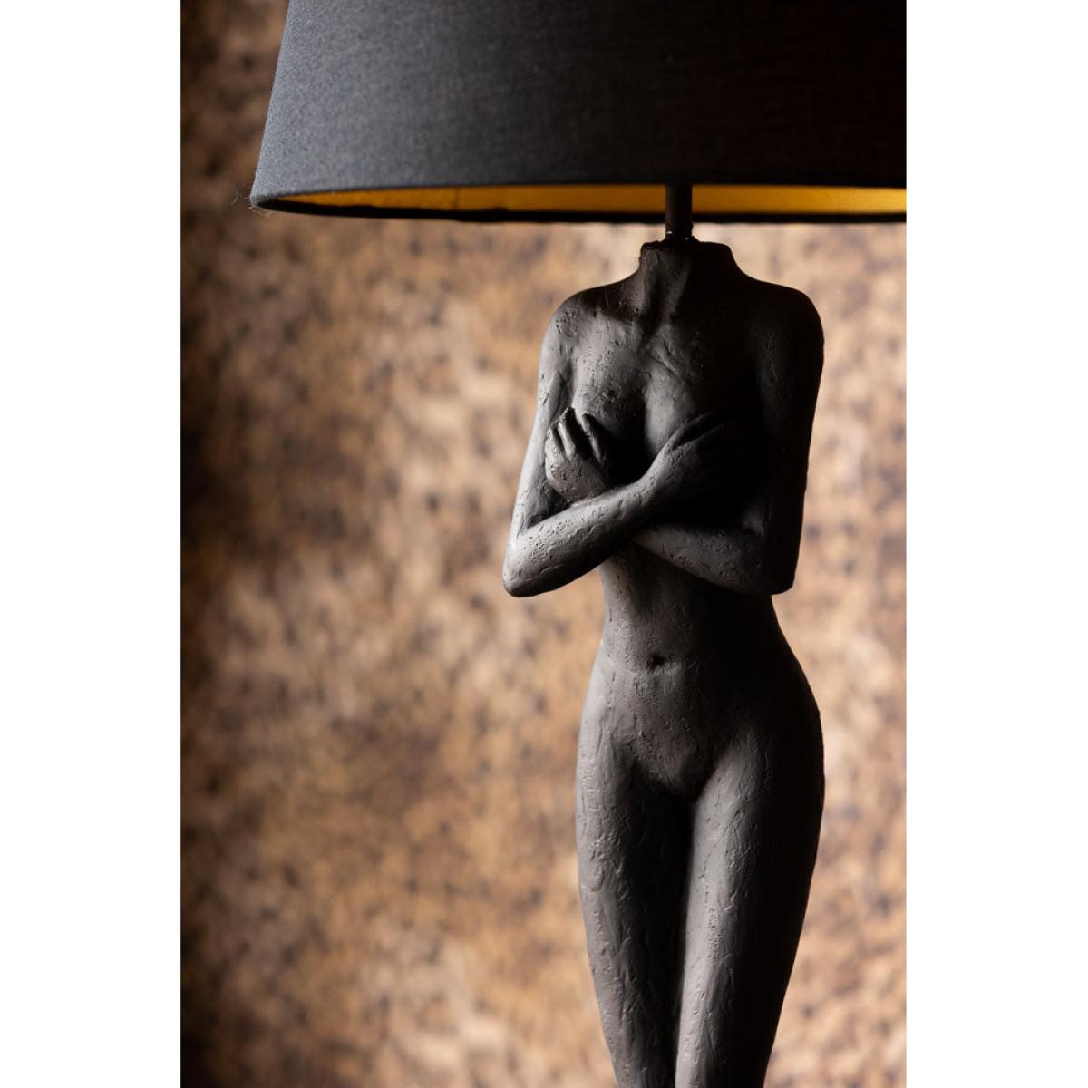 Black Naked Lady Table Lamp – image 3