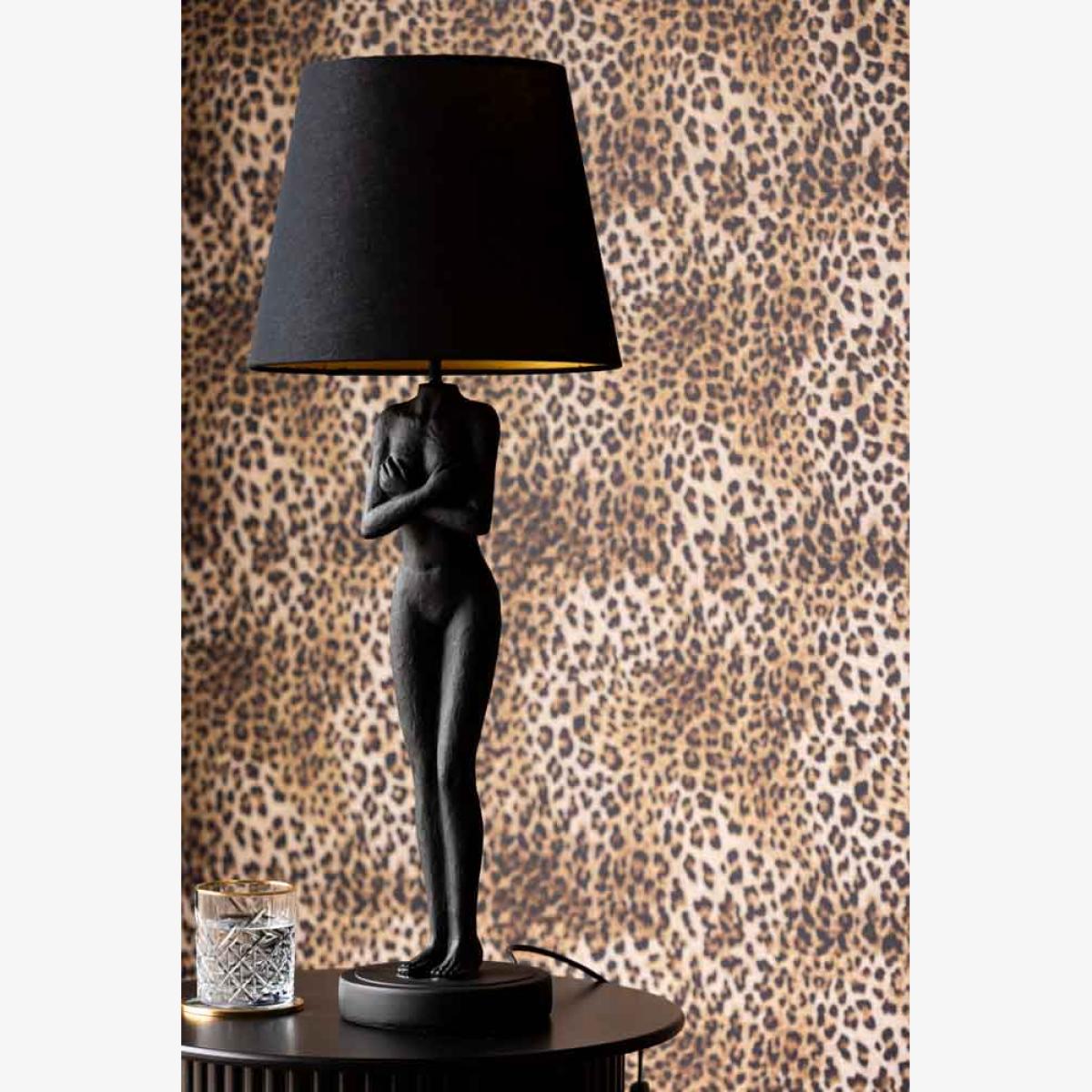 Black Naked Lady Table Lamp – image 1