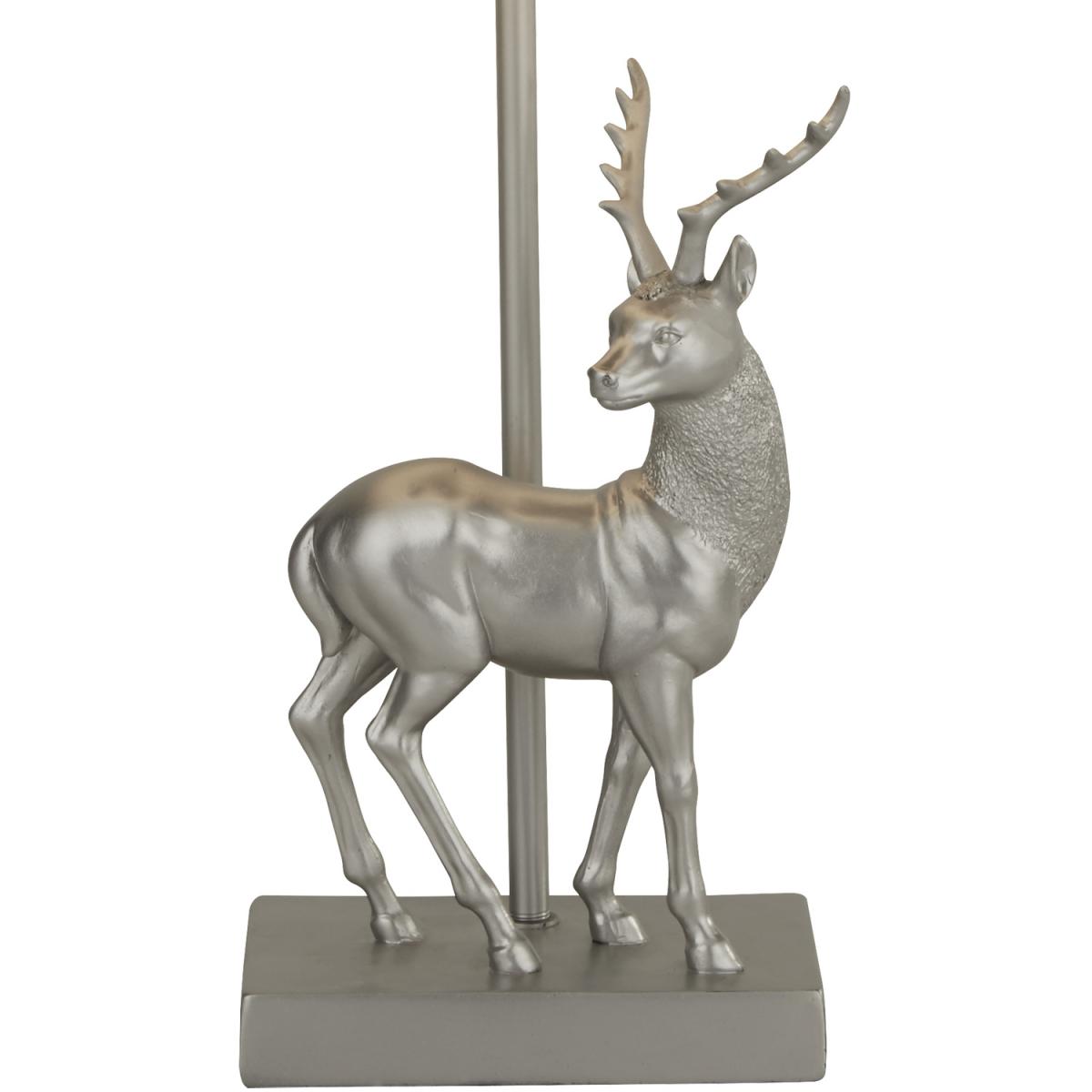 Silver Stag Table Lamp - silver – image 2