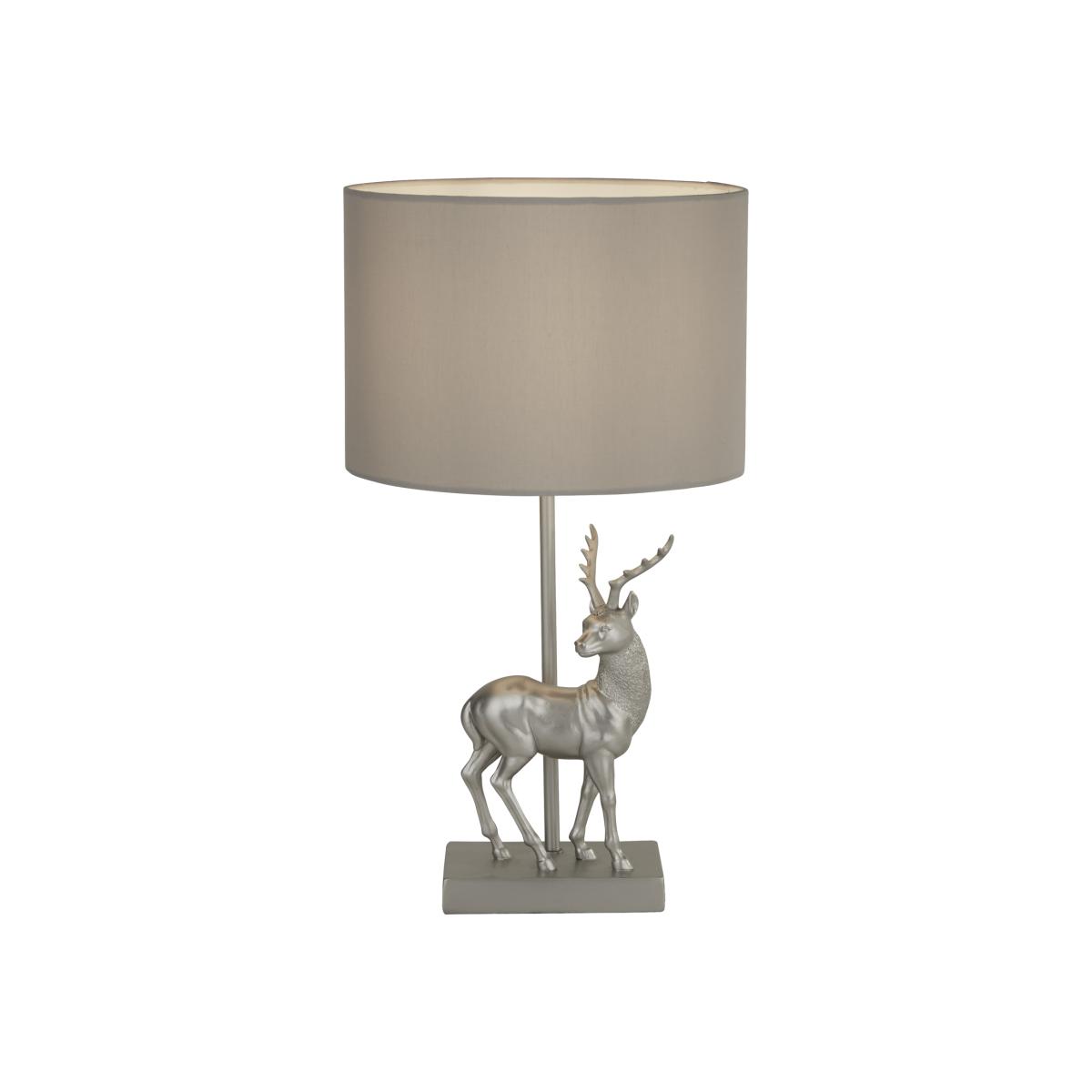 Silver Stag Table Lamp - silver – image 1