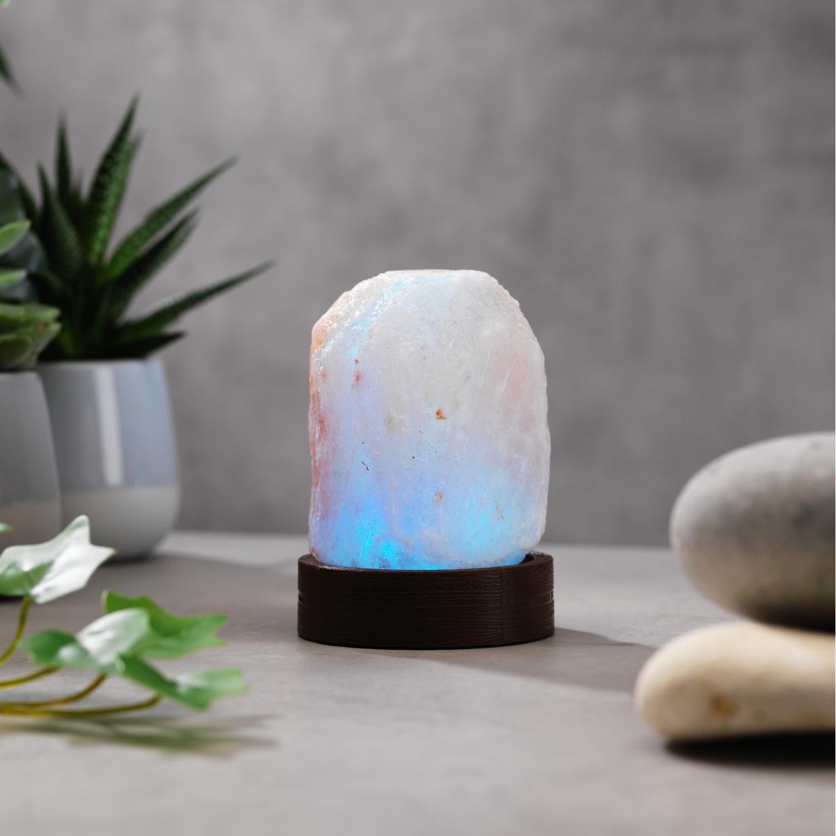 Mini LED Colour Changing Salt Lamp - Orange – image 2