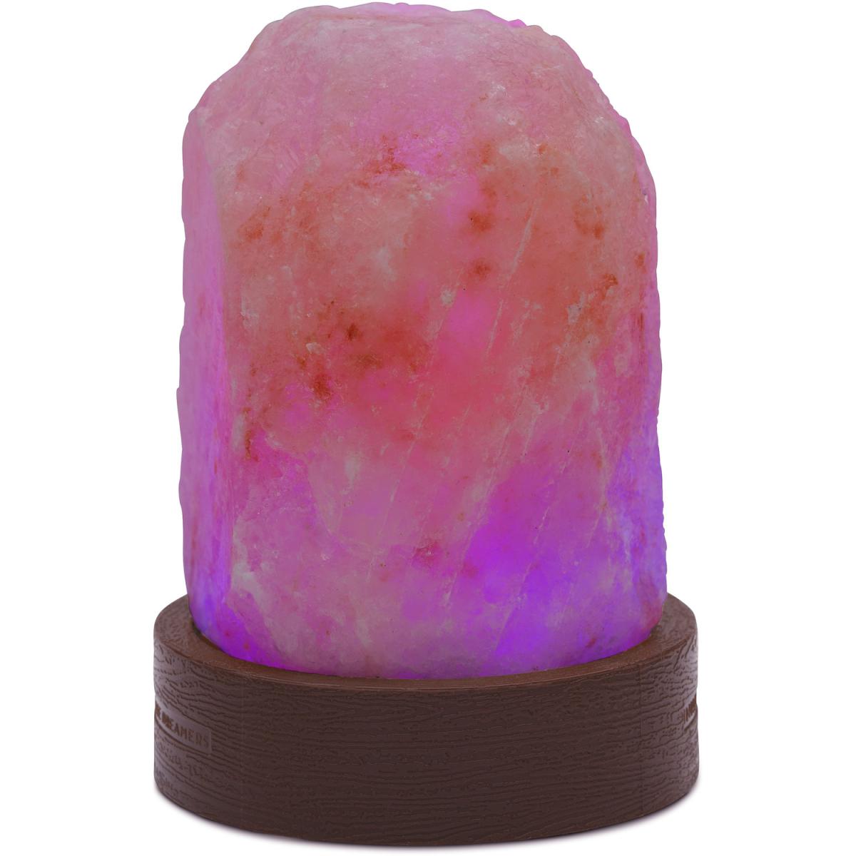Mini LED Colour Changing Salt Lamp - Orange – image 4