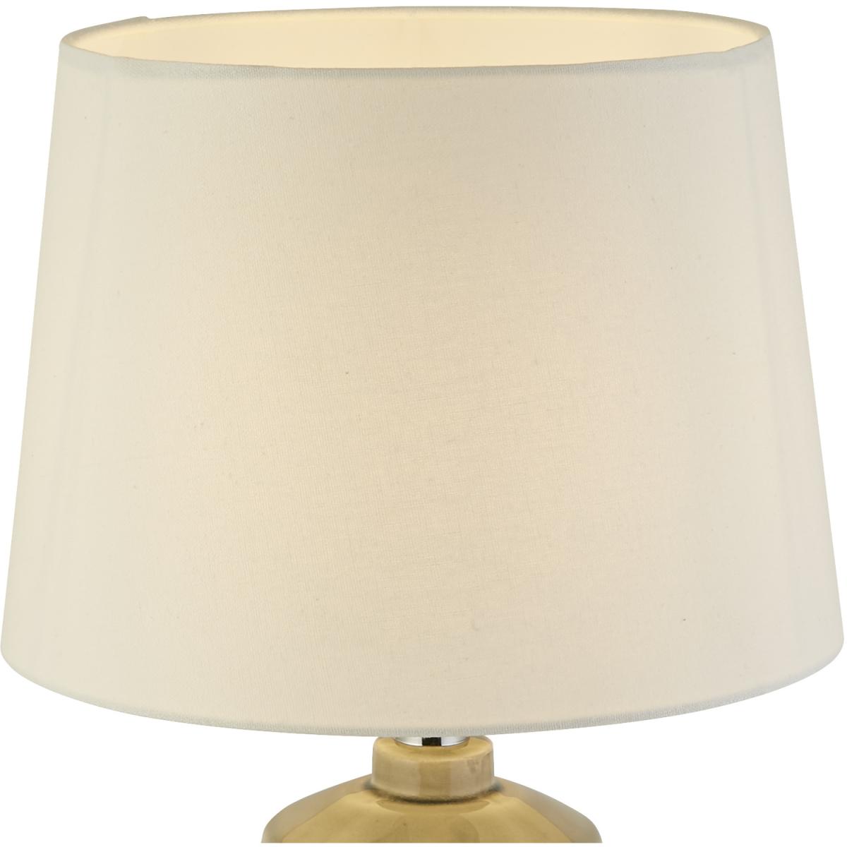 Grey Patterned Ceramic Table Lamp - Grey – image 2