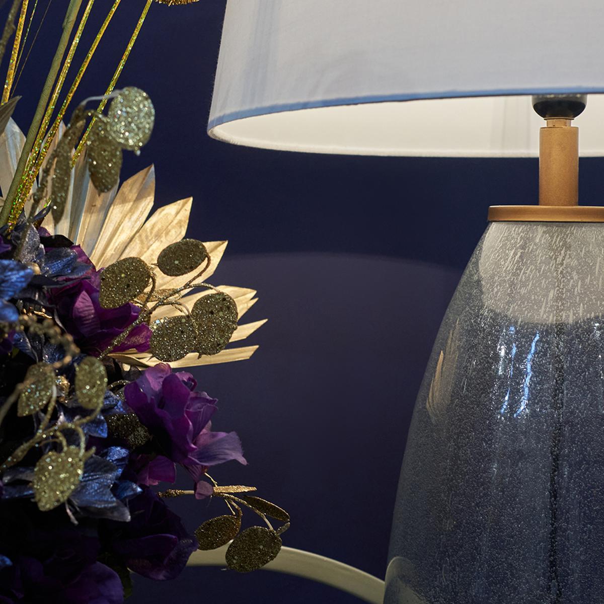 Sorrenti Clear Table Lamp White Shade - Clear – image 4