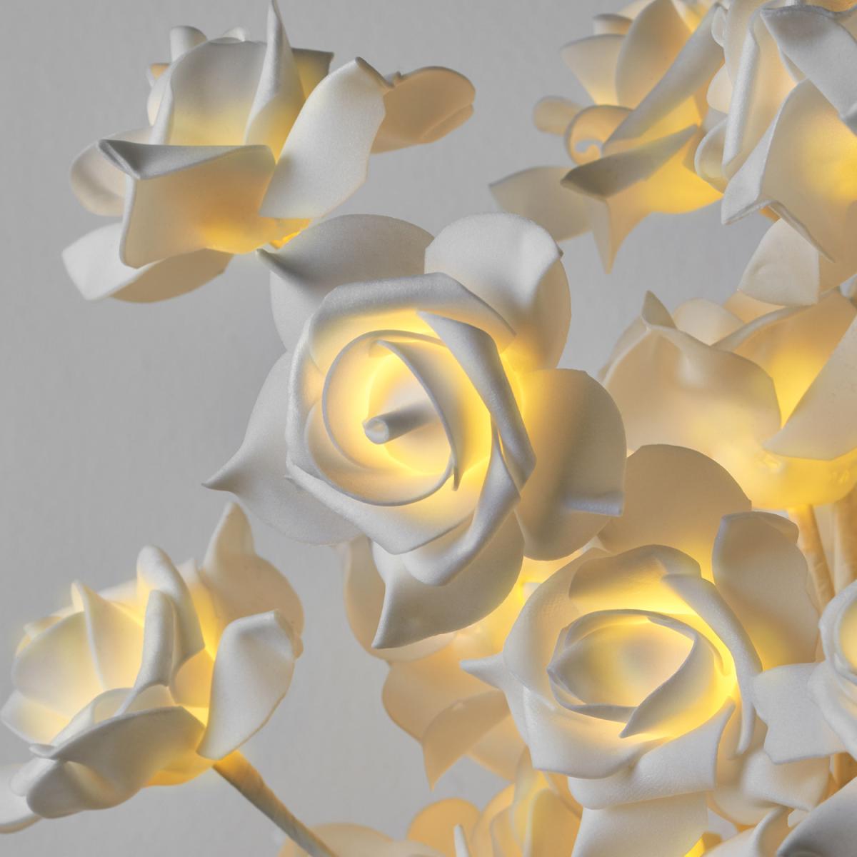 Rose Bouquet LED Tree - White – image 2