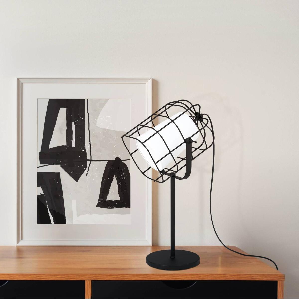 EGLO Bittams BlackWhite Table Lamp - Black – image 2