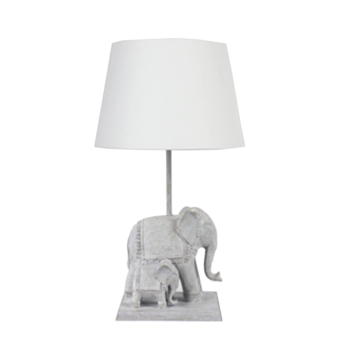 Tribal Elephant Table Lamp – image 2