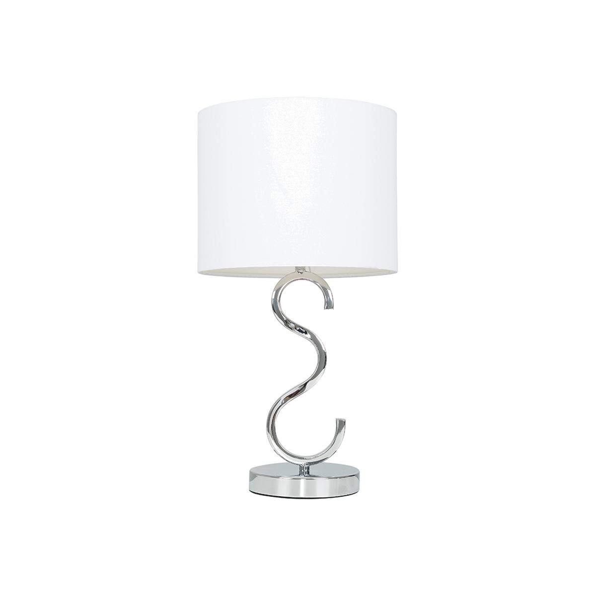 Silver Table Lamp Dimmable - Silver – image 1