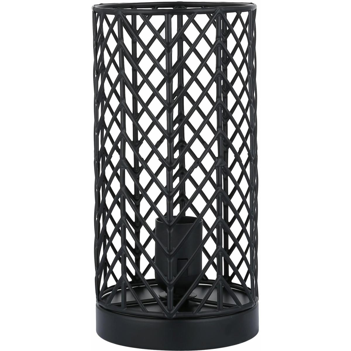 Industrial Weaved Touch Pad Lamp - Black – image 2