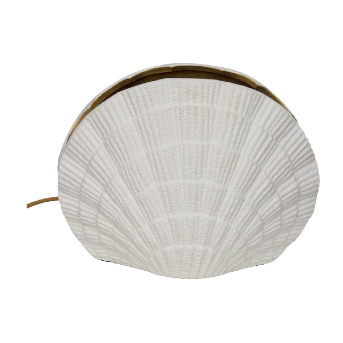 Clam Gold Shell Table Lamp – image 1