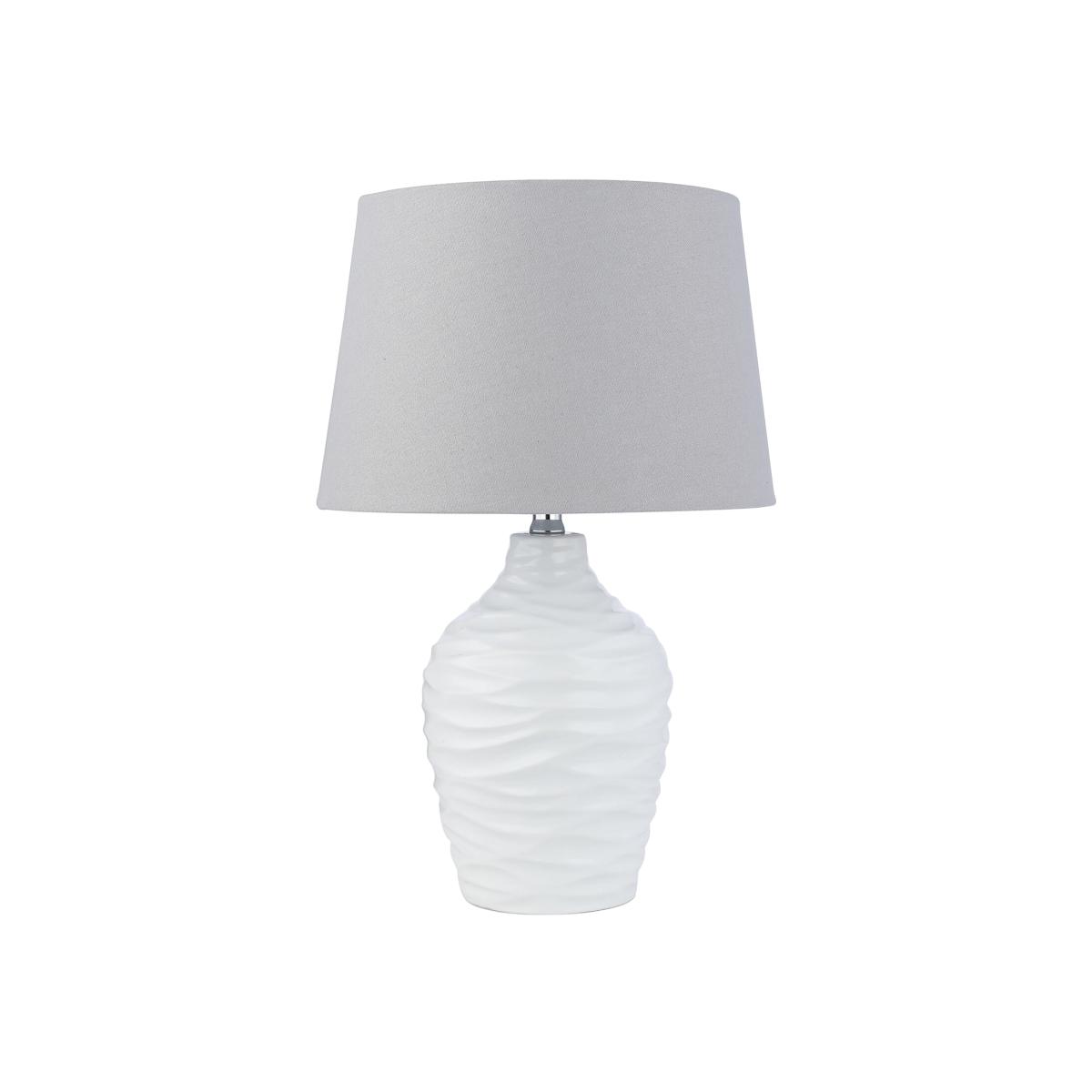 Fistral Wave Table Lamp - White