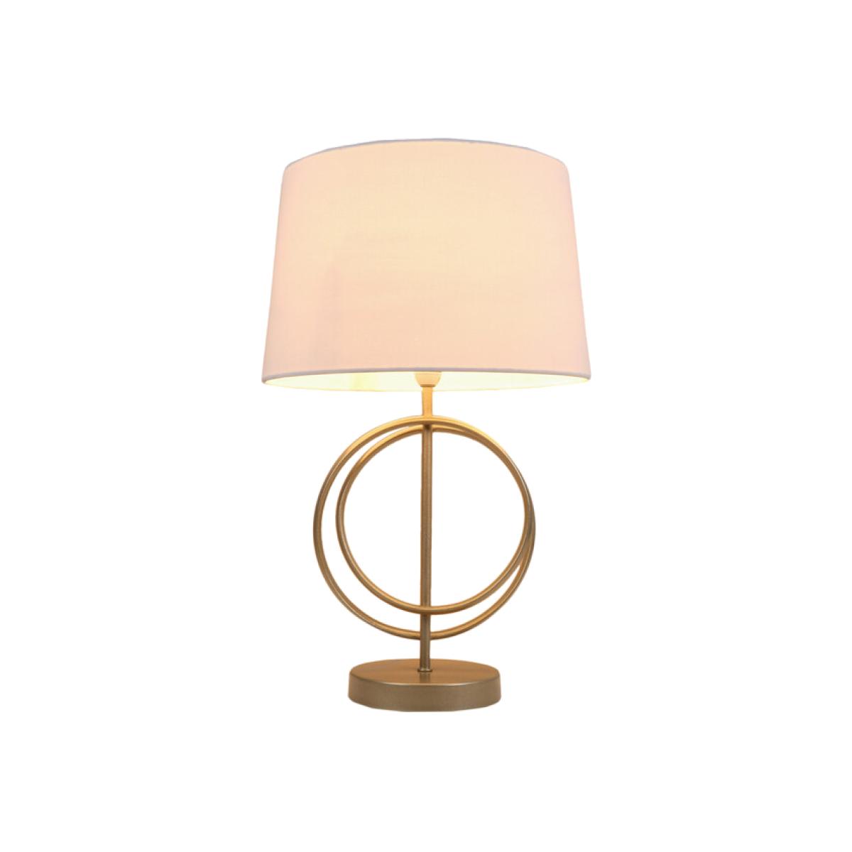 Eve Brass Sculpted Table Lamp – image 1