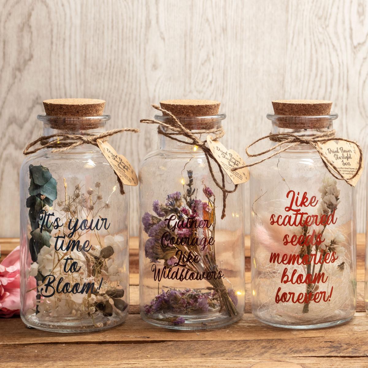 Gather Courage Flower Starlight Jar - Neutral – image 6