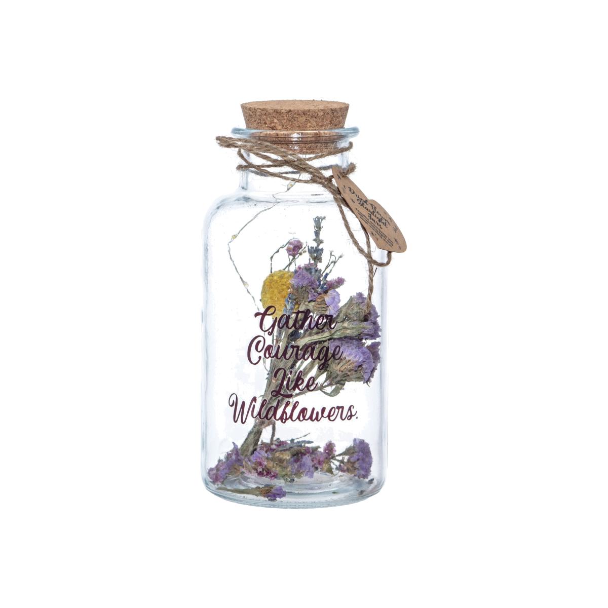 Gather Courage Flower Starlight Jar - Neutral – image 1