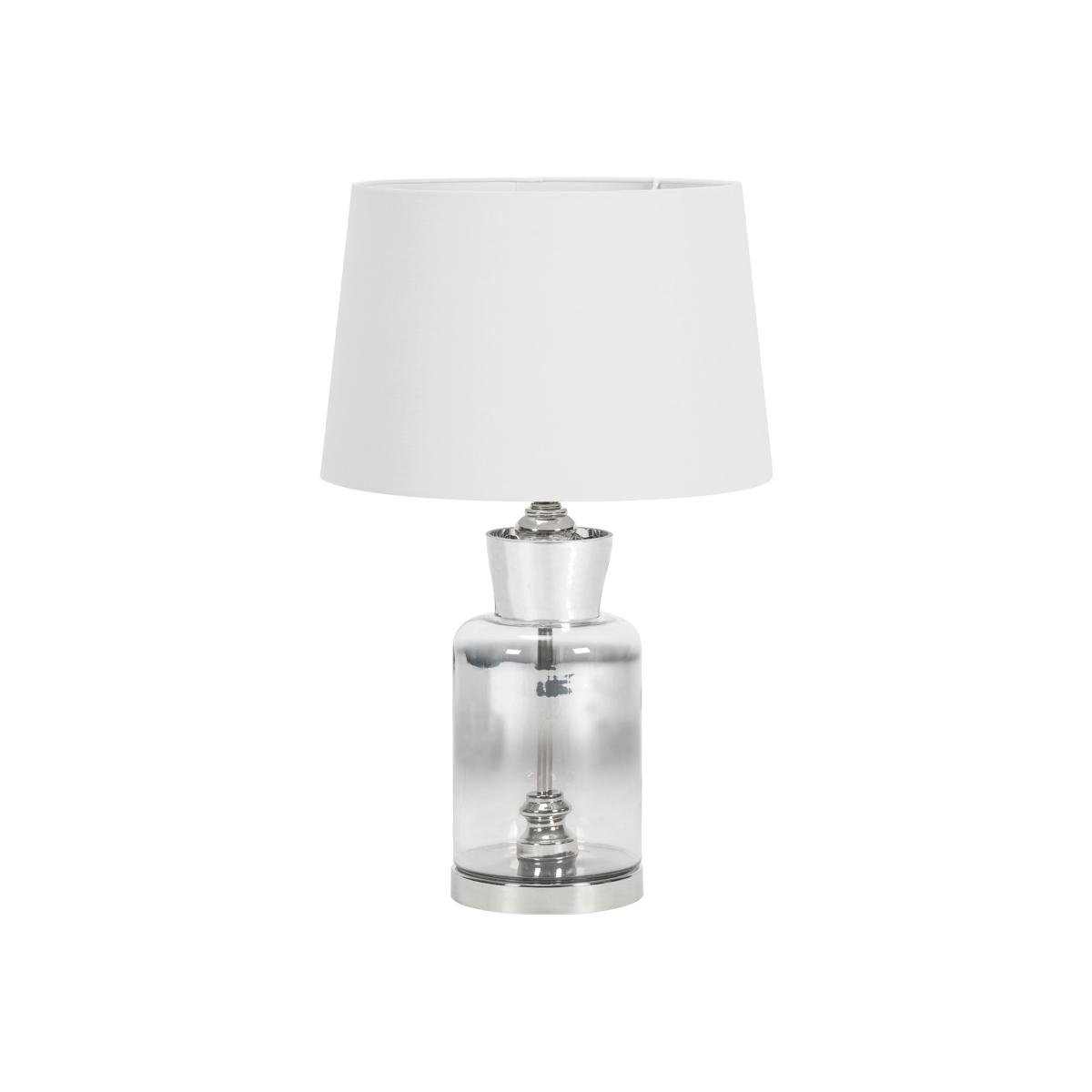 Ombre Glass Table Lamp - Clear – image 1