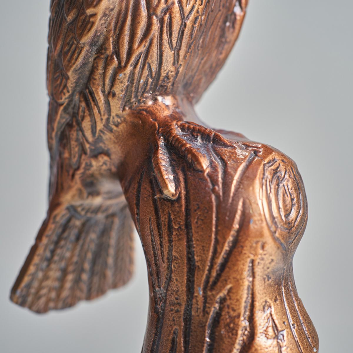Bronze Perched Toucan Bird Animal Table Lamp Base - Brass – image 2