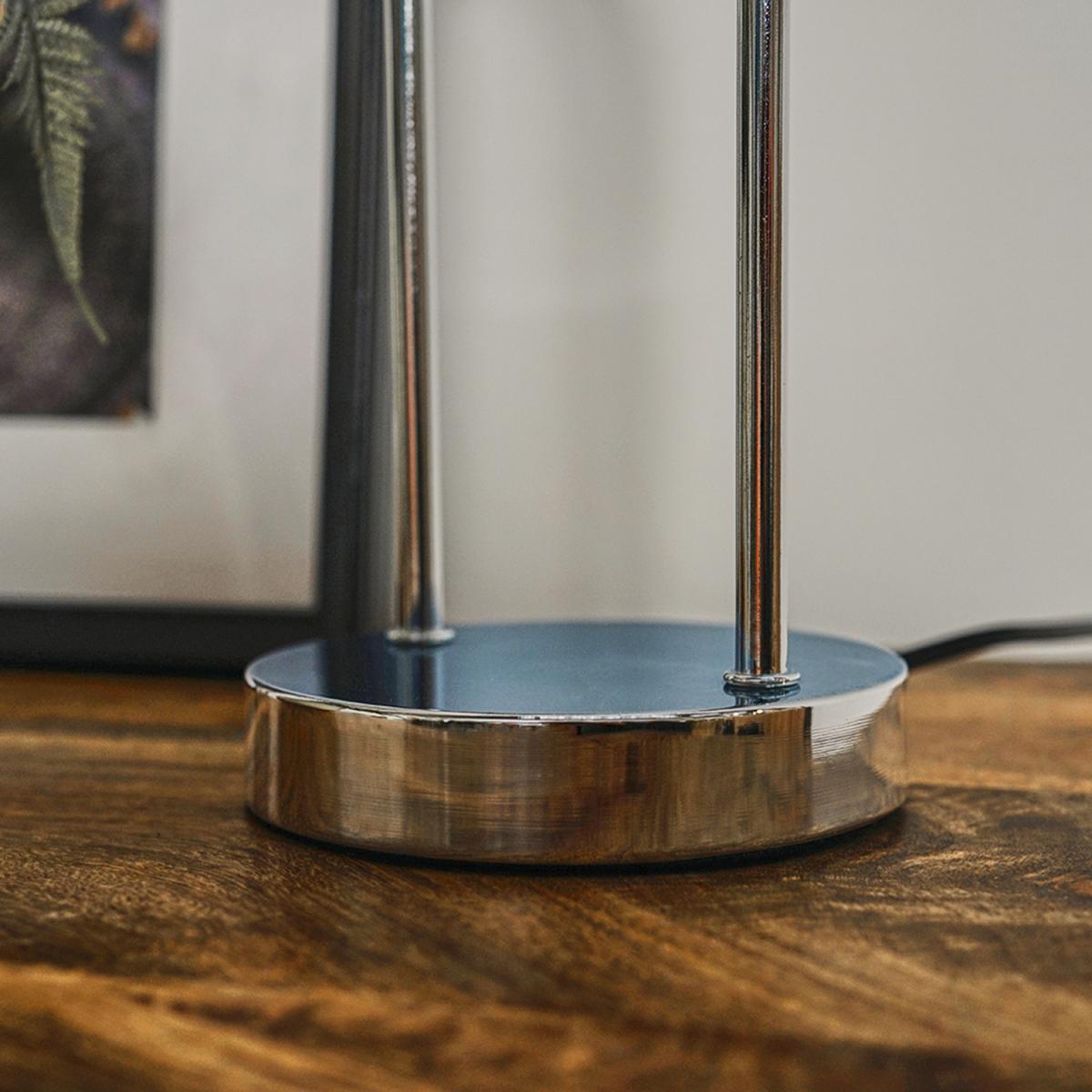 Beauworth Brushed Chrome Table Lamp - Brushed Chrome – image 3
