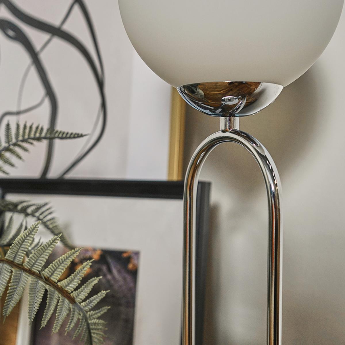 Beauworth Brushed Chrome Table Lamp - Brushed Chrome – image 5