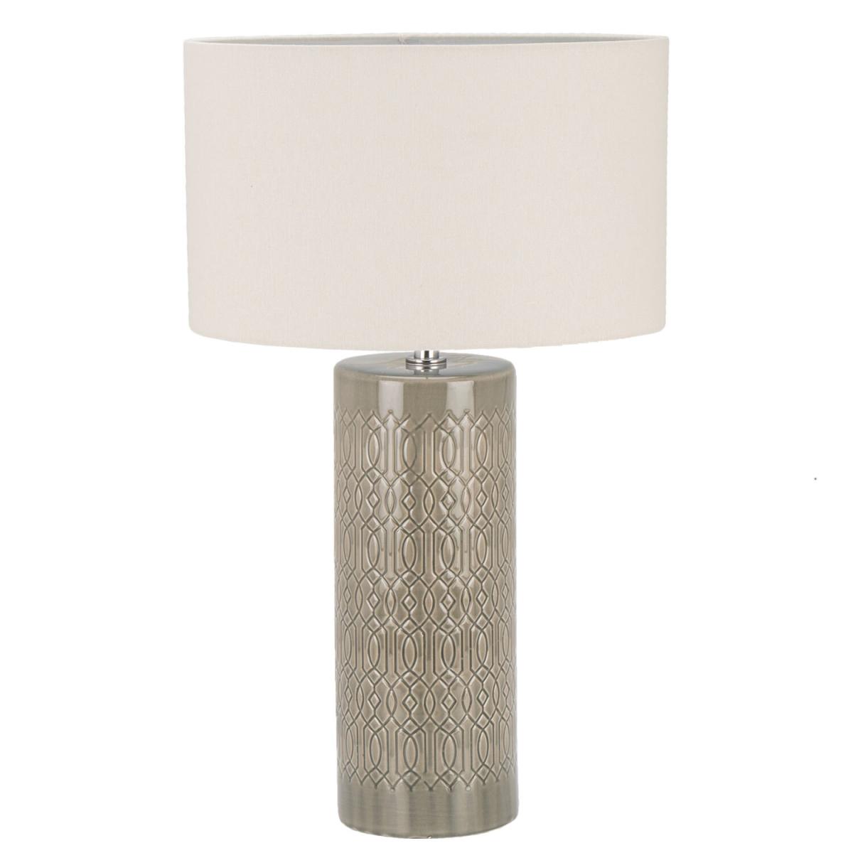 Maya Embossed Table Lamp – image 4