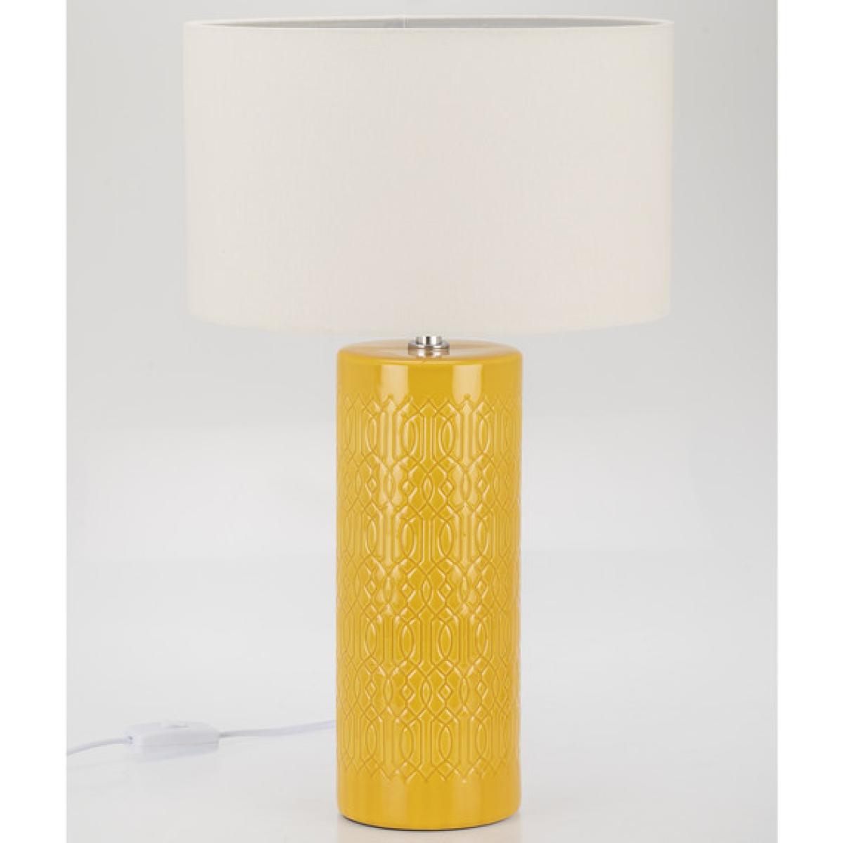 Maya Embossed Table Lamp – image 1
