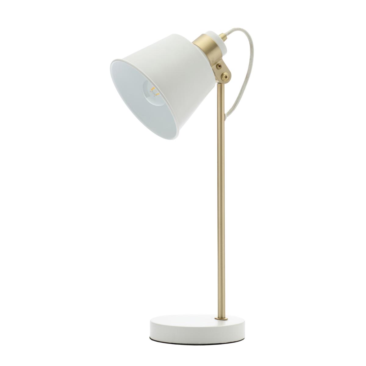 Drew Task Table Lamp - White – image 5