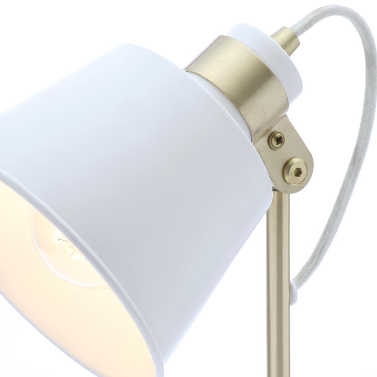 Drew Task Table Lamp - White – image 6