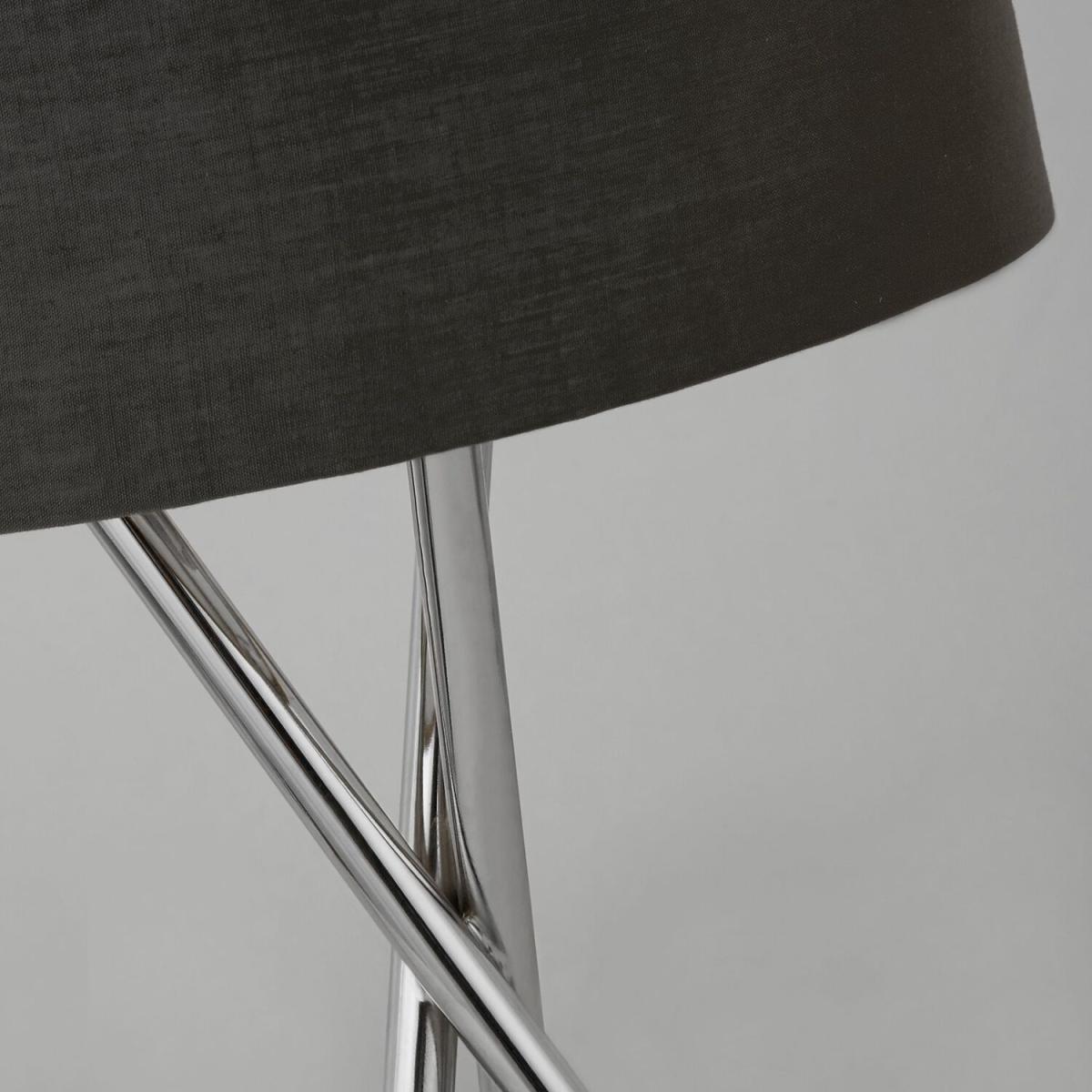 Chantral Black Metal Table Lamp - Silver – image 2