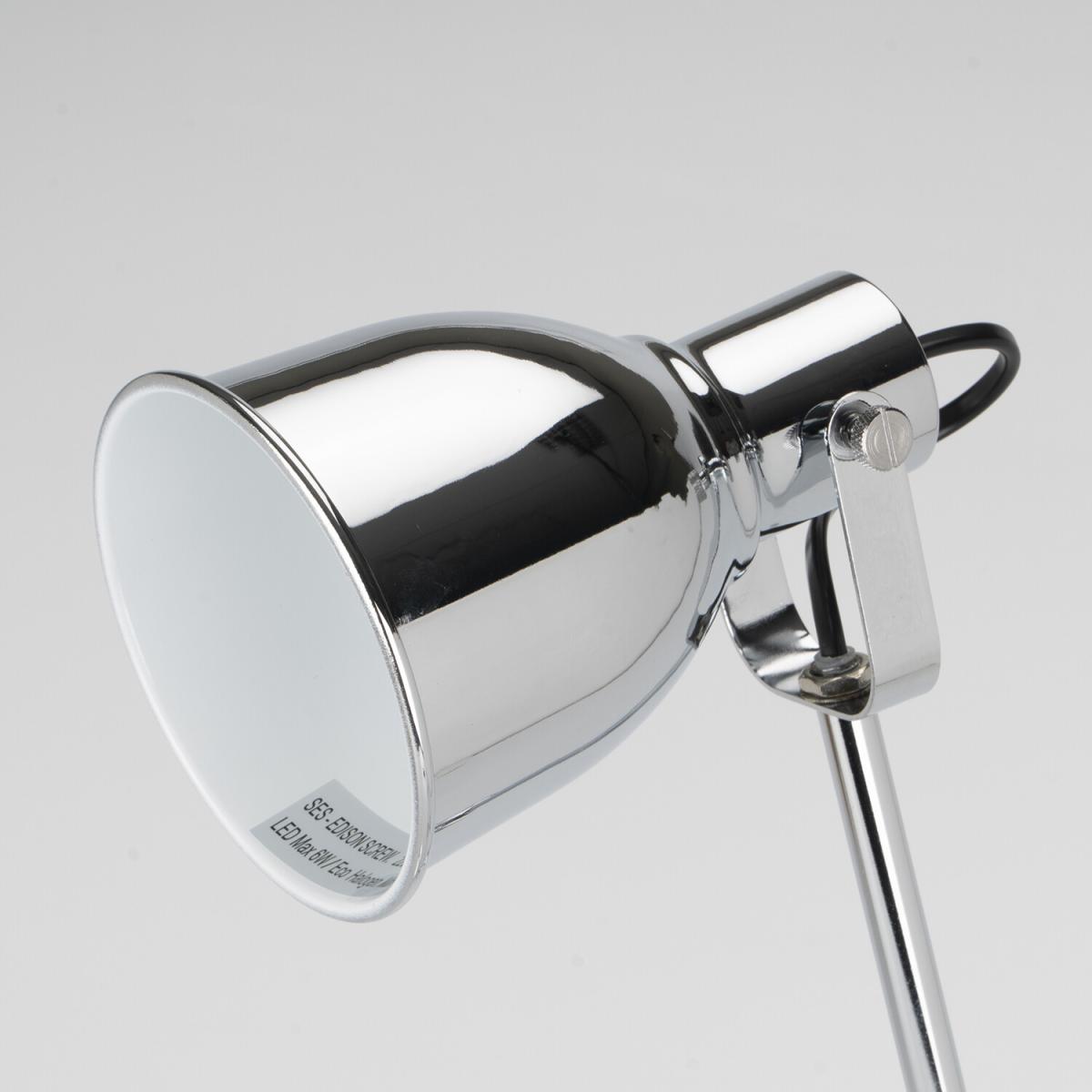 Retro Chrome Table Lamp - Copper – image 9