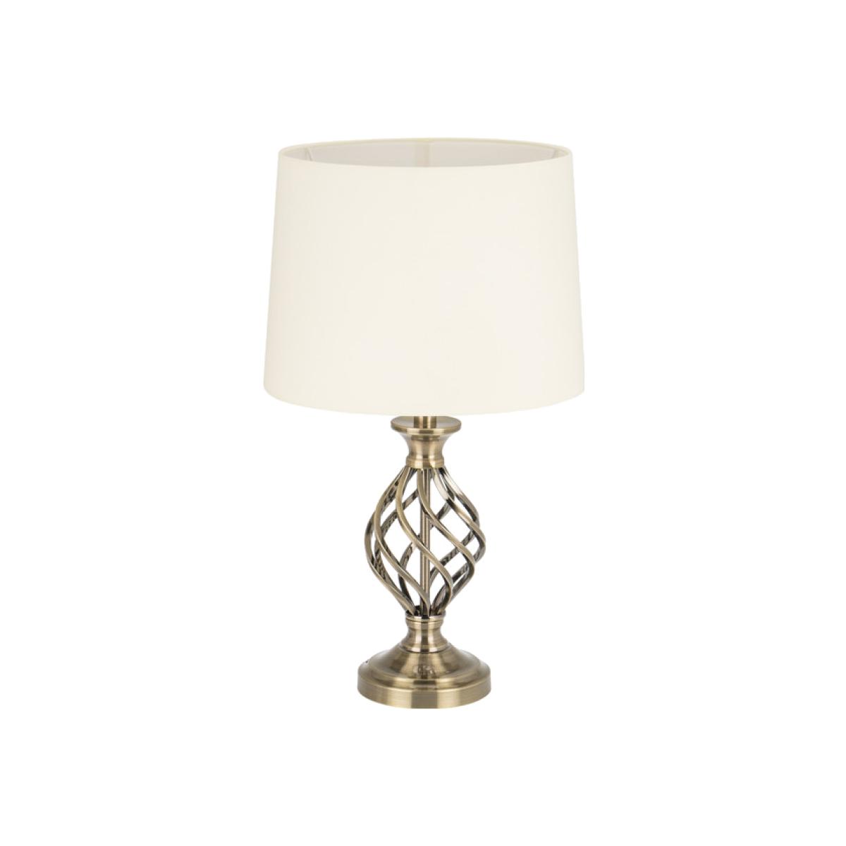 Hamilton Bronze Twist Table Lamp – image 1