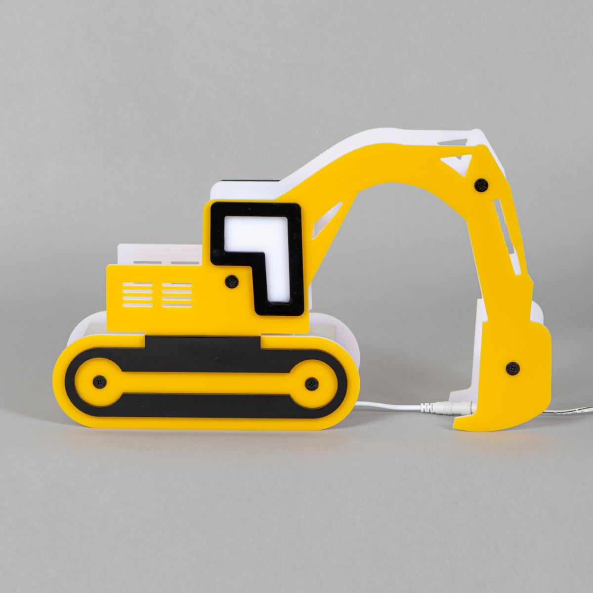 Glow Children's Digger Table Lamp - Yellow – image 5