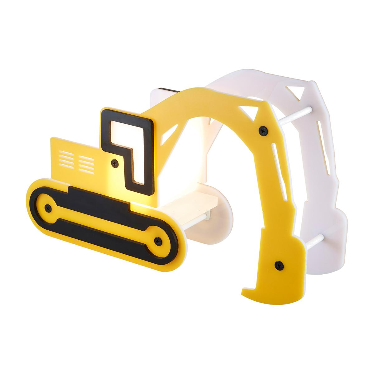 Glow Children's Digger Table Lamp - Yellow – image 1
