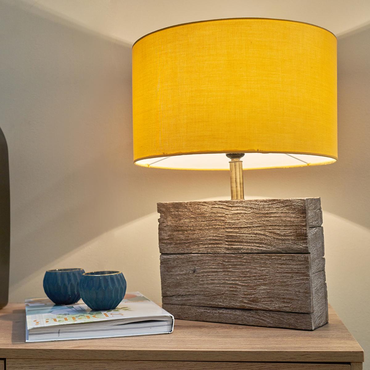 Fable Rustic Wood Table Lamp - Wood – image 5