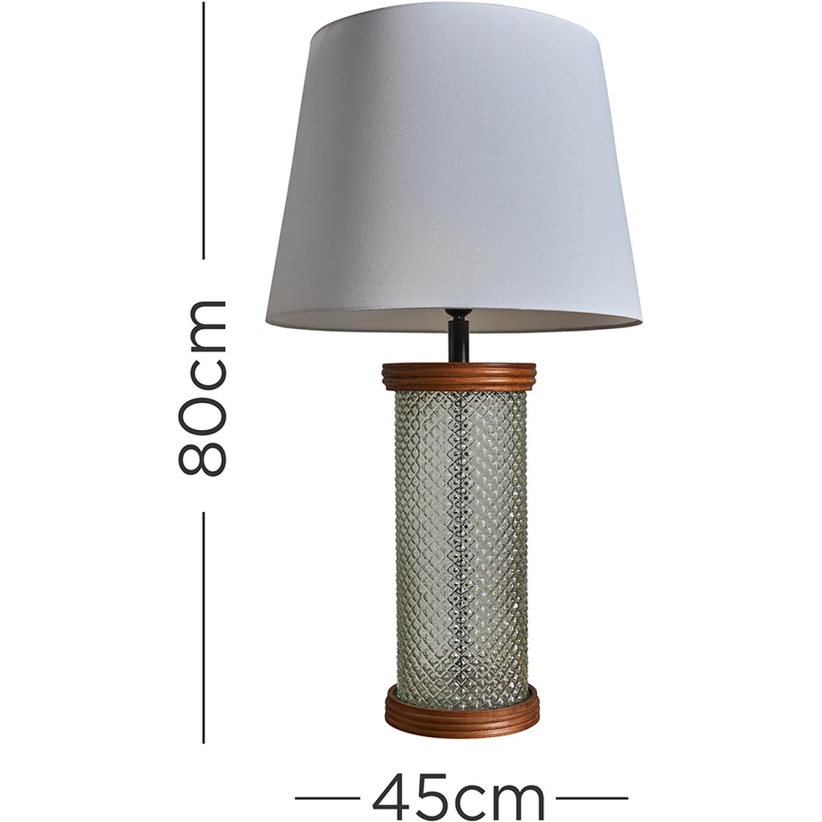 Gianni Clear Table Lamp Clear Shade - Clear – image 2
