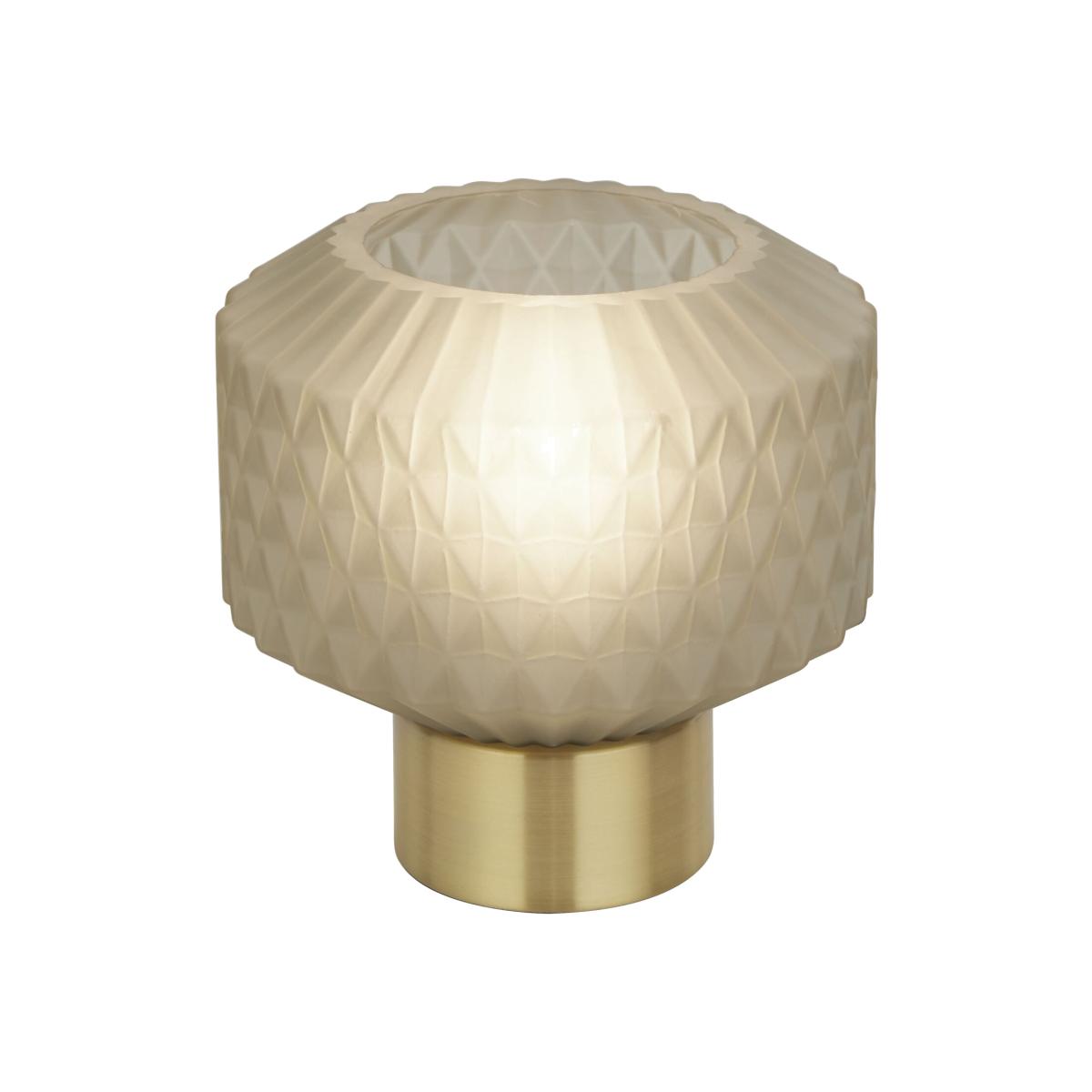 Diamant Table Lamp Green And Satin Gold - Green – image 1