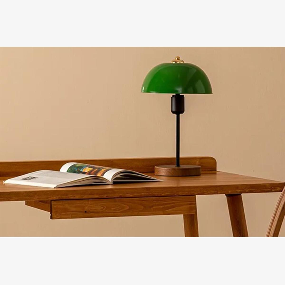 Swiss Table Lamp - Green & Black – image 1