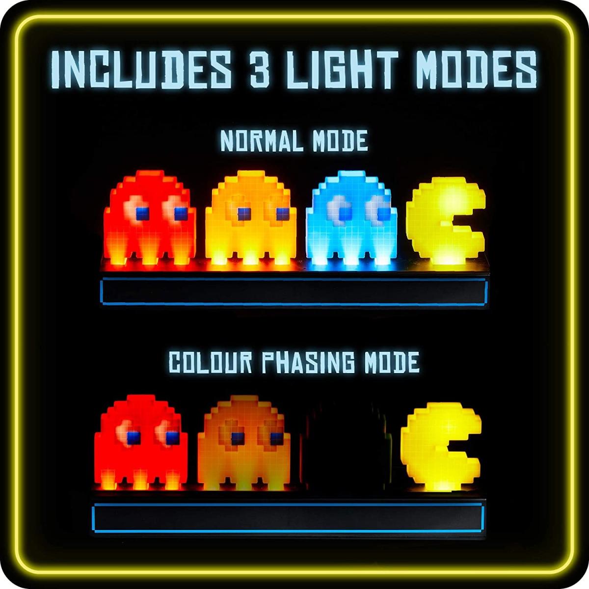 Pac Man Pixel War Table Lamp - Colourful – image 1