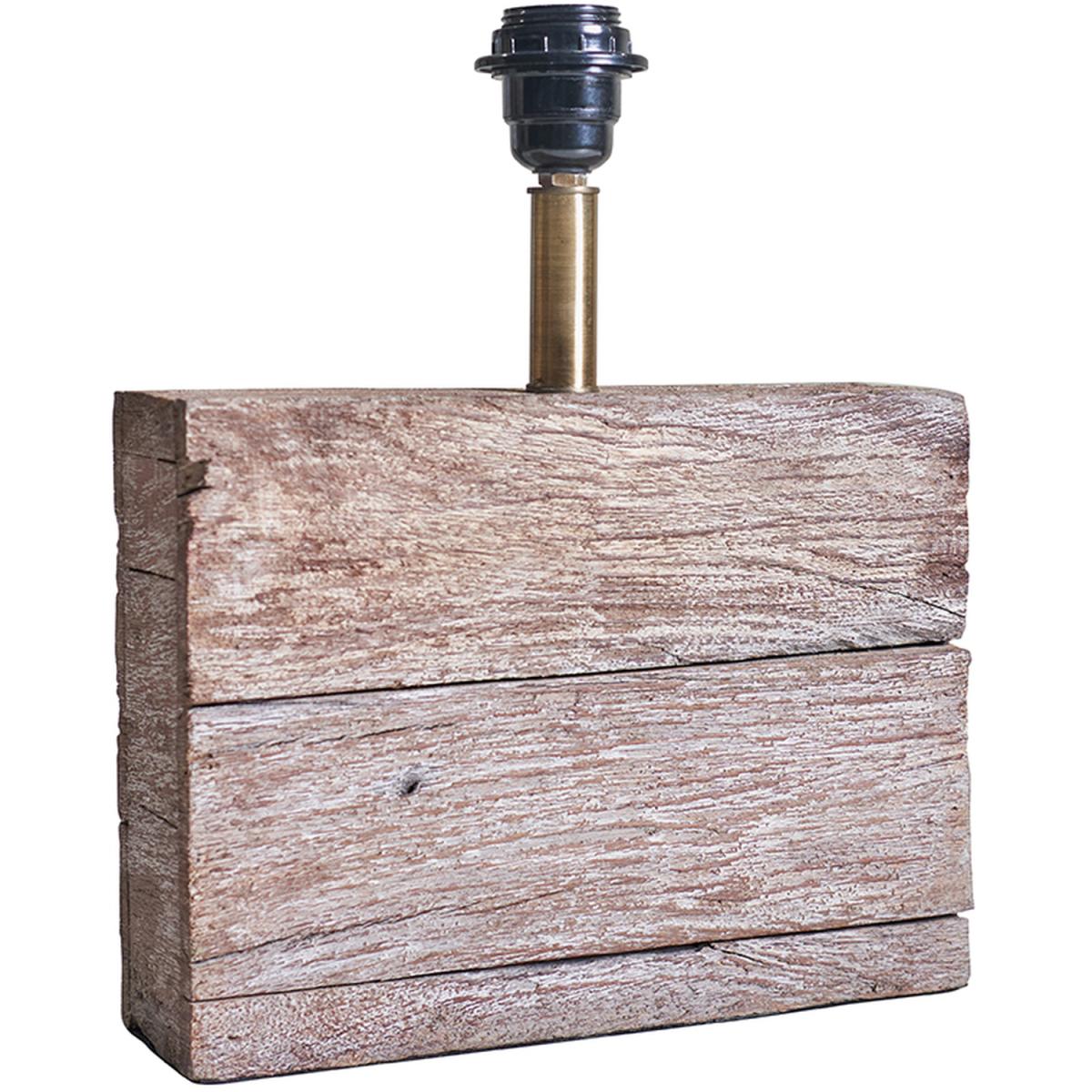 Modern Natural Rustic Wood Table Lamp Base - Wood – image 2