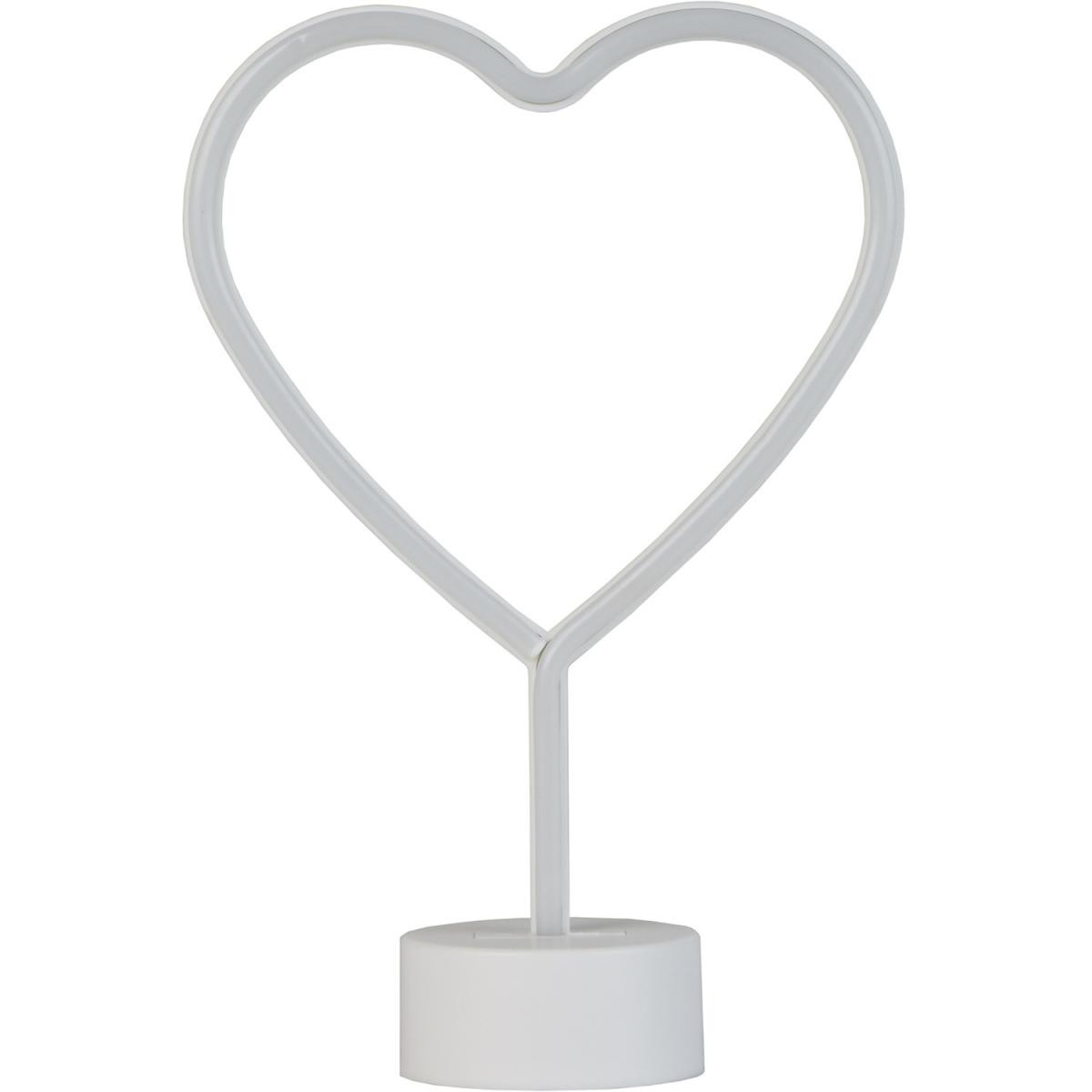 Plastic Neon Heart  - Pink – image 3