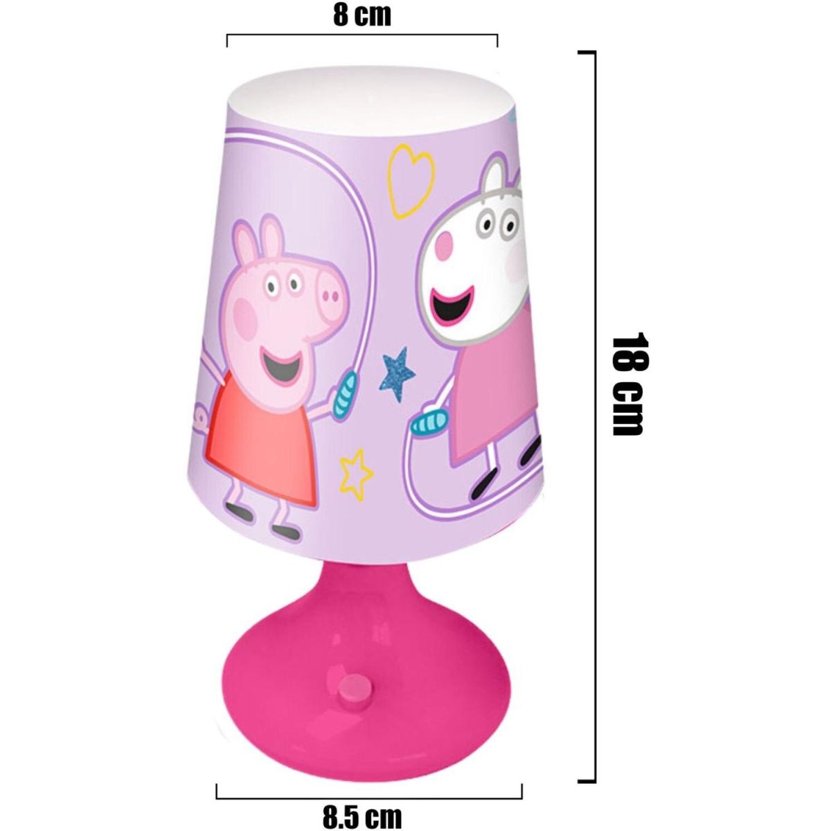 Peppa Pig Table Lamp Night Lamp - Pink – image 2