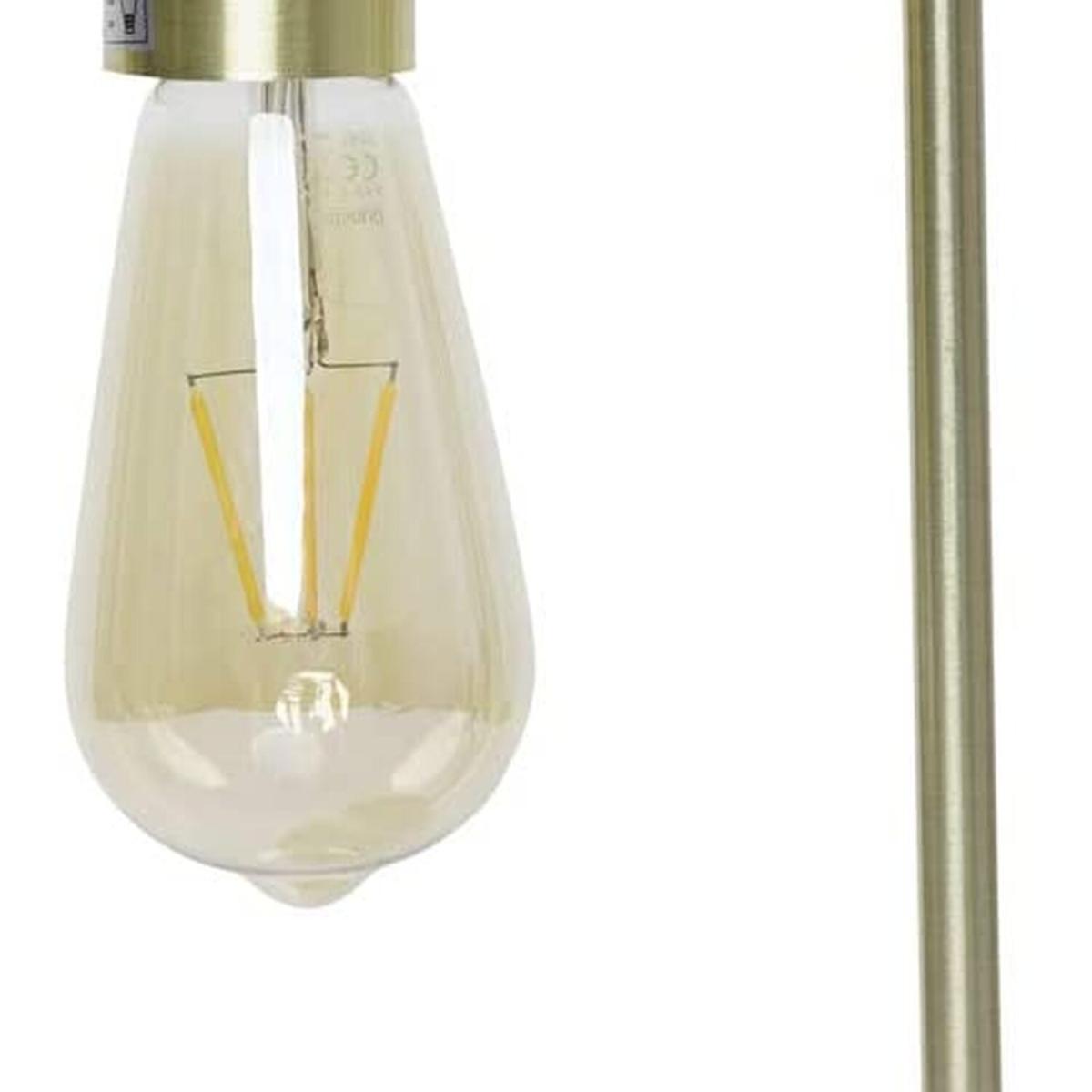 CGC Cait Satin Brass Curved Metal Table Lamp - Bronze – image 3