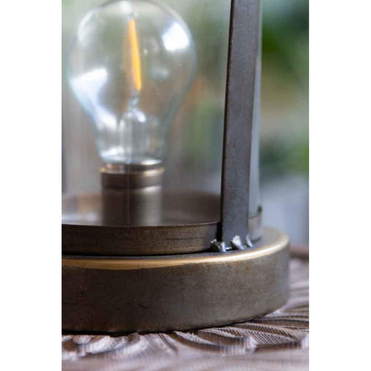 Traditional Lantern Battery Operated Table Lamp – image 3