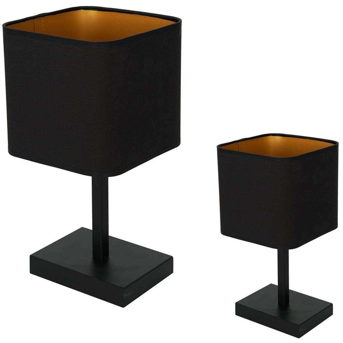 Milagro Napoli Table Lamp Black Gold - Black / Gold – image 2