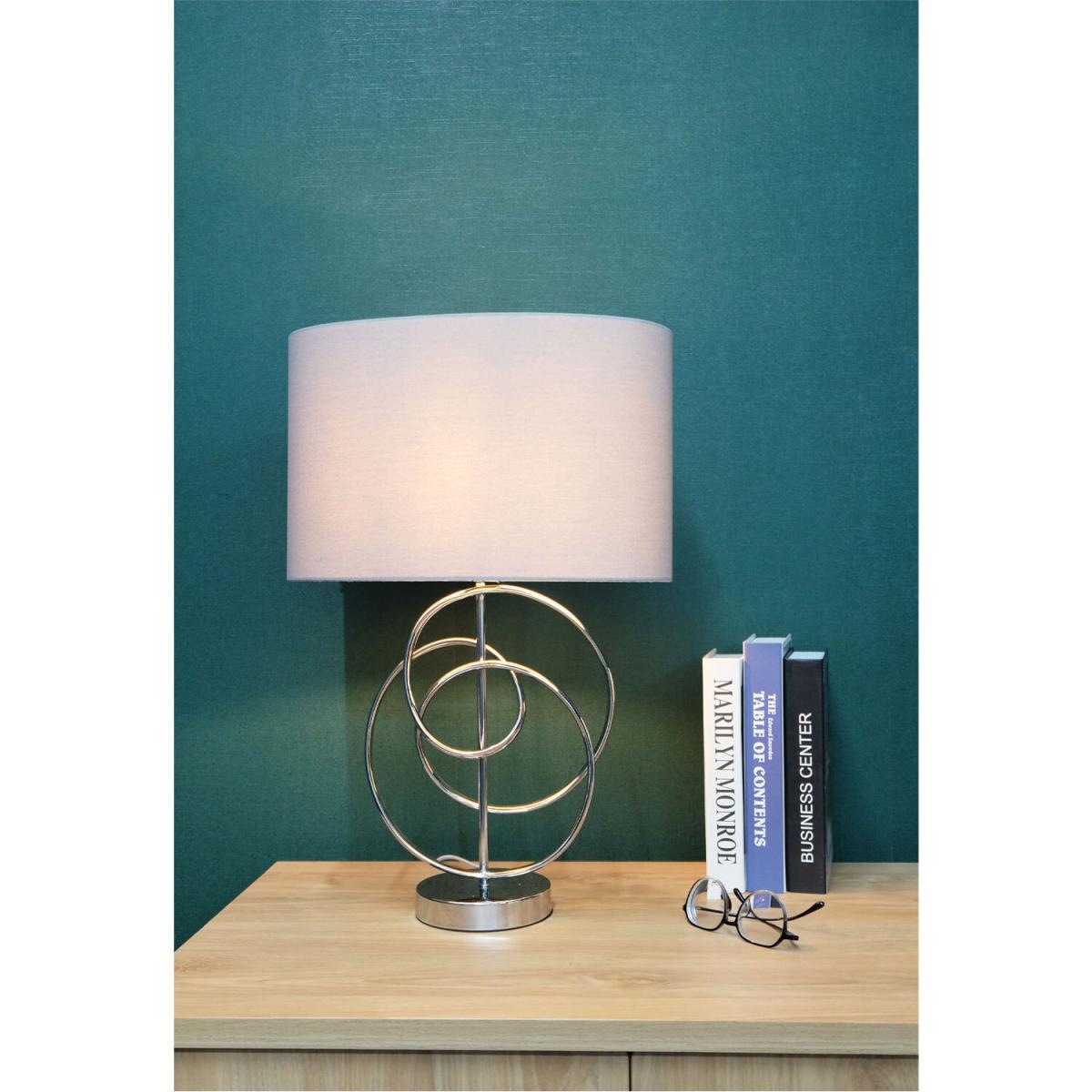 Belgravia Chrome Table Lamp - Silver – image 7