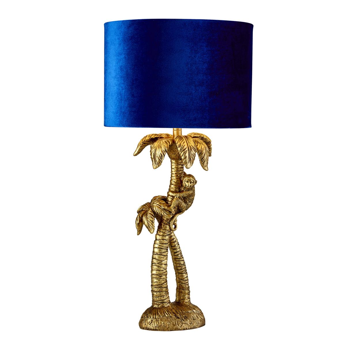 Monkey Palm Tree Resin Lamp – image 2