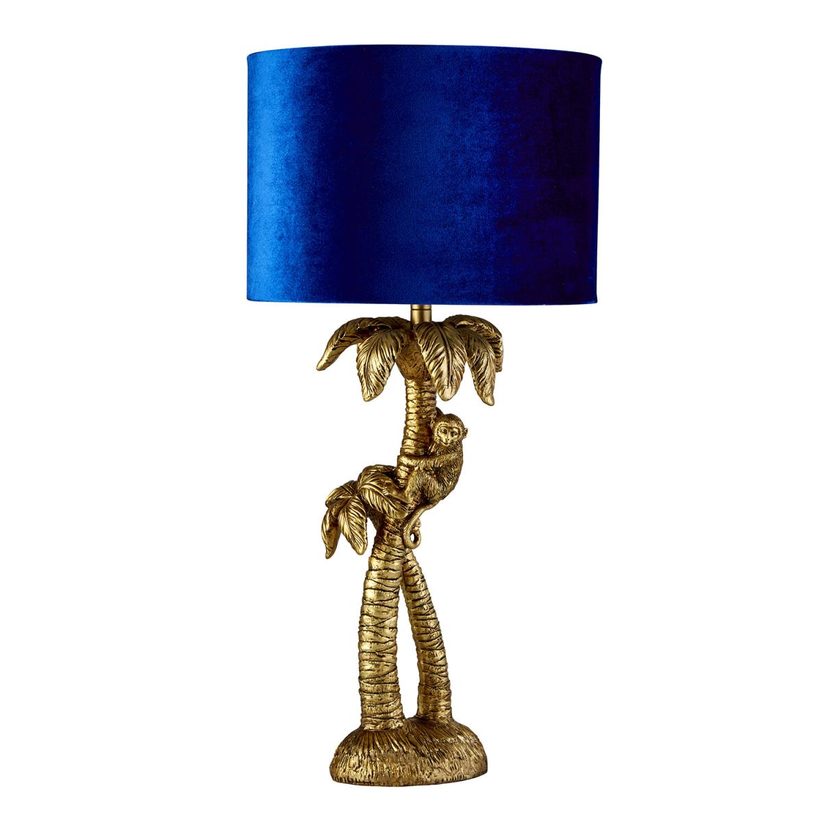 Monkey Palm Tree Resin Lamp – image 3
