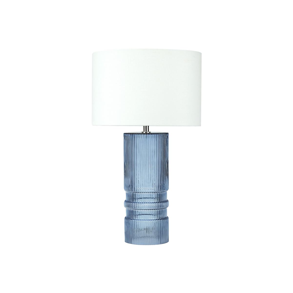 Tide Blue Glass Table Lamp - Blue