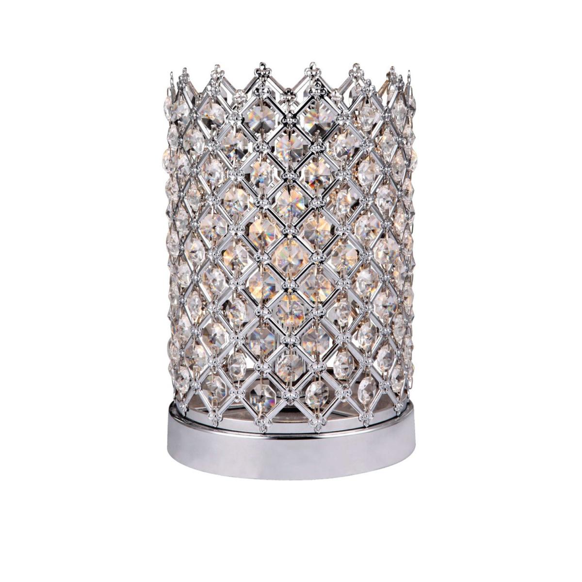 Crystal Cross Table Lamp - Silver – image 3